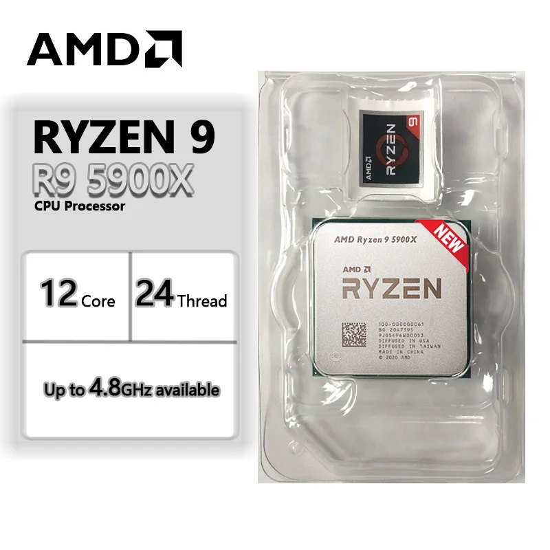 Купить Процессор Ryzen 9 5900x