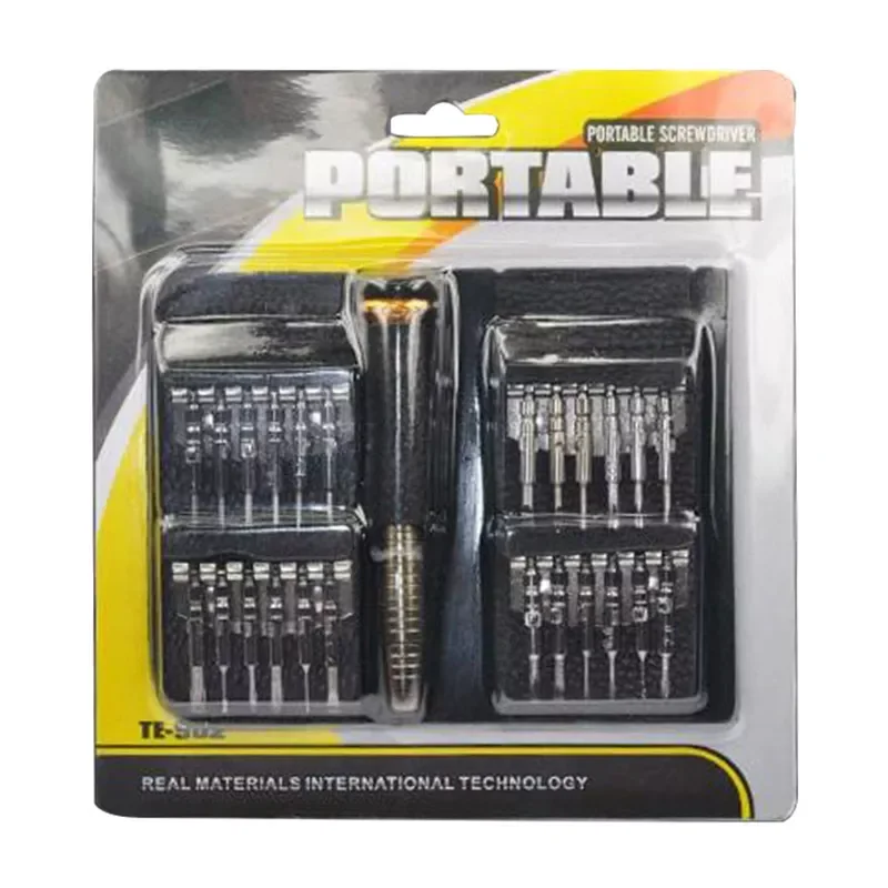 

2023NEW Wholesale Portable 25 In 1 Screwdriver Set Dismantle Mobile Phone Computer Household Appliances Maintenance Repair Tool