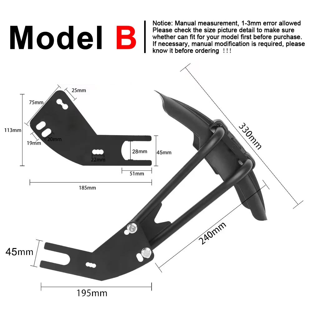 

Мотоциклетное заднее крыло, брызговик для Yamaha MT07 Tracer 7, универсальные брызговики для Honda, Kawasaki, задний Hugger, брызговик