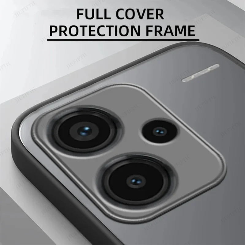 Фото Новый противоударный бронированный чехол для Xiaomi Redmi Note 13 Pro 5G 4G note 14 Pro Plus note14, мягкий бампер из ТПУ, прозрачный жесткий чехол из ПК, каске №3