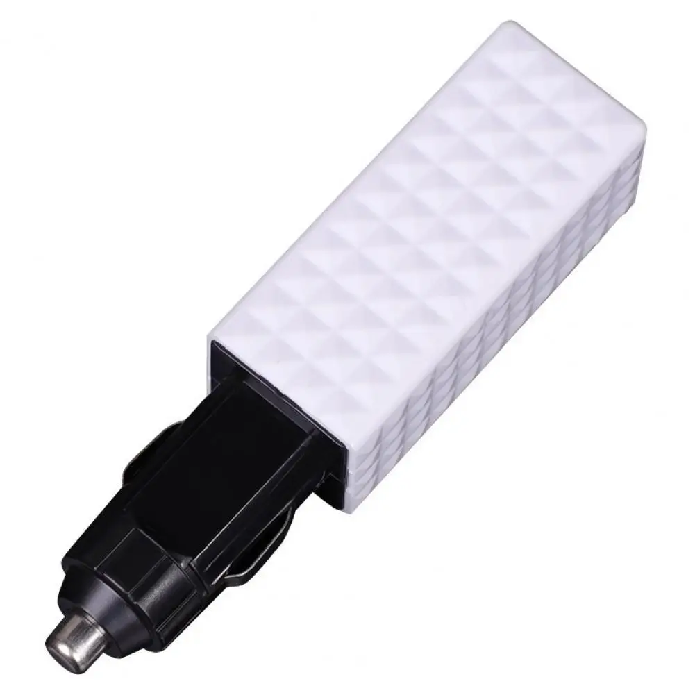 

Cigarette Adapter Interface Plug In Air Purifier White Activated Carbon Brush Air Cleaner for Car