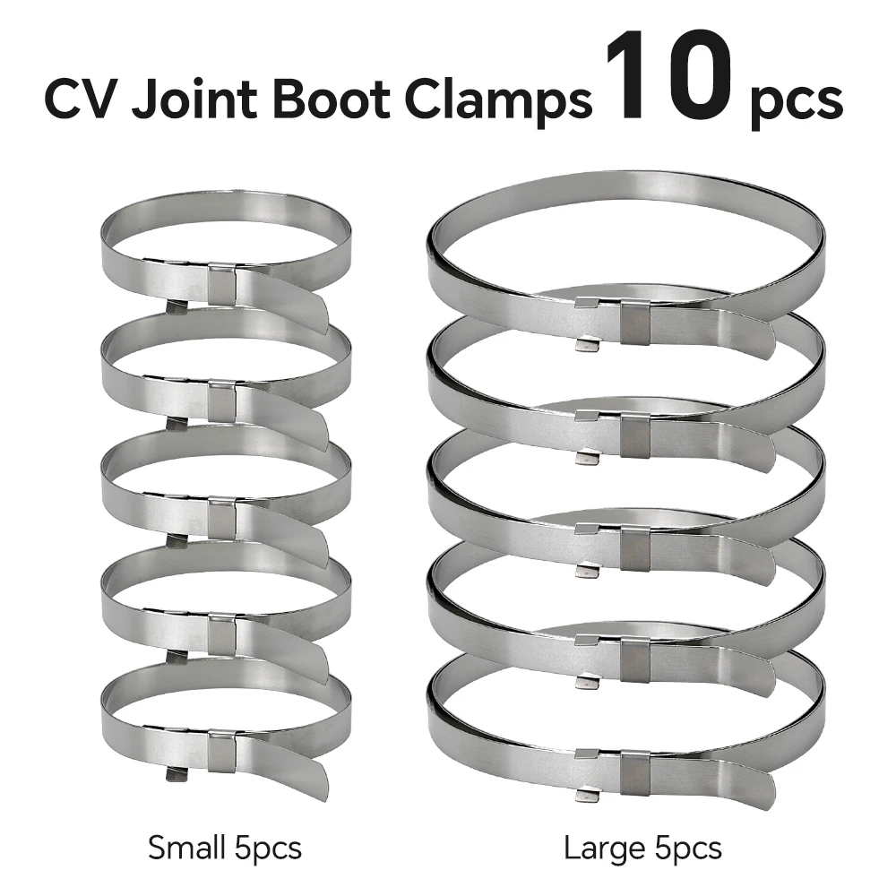 10/20 шт. универсальный комплект обжимных зажимов для швов CV, автоматические зажимы для швов CV, инструмент для зажима загрузки, 5/10-короткая лента 5/10-большая лента ﻿