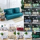 Чехол для дивана без подлокотников с принтом на 1  2  3  4 сиденья, Эластичный современный чехол для гостиной, украшение для дома, эластичный универсальный чехол