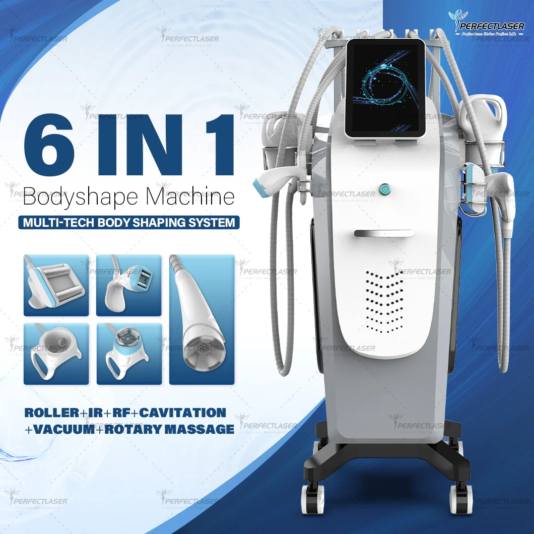 Perfectlaser 6 в 1 валик для формы тела Vela инфракрасная кавитация вакуумная машина