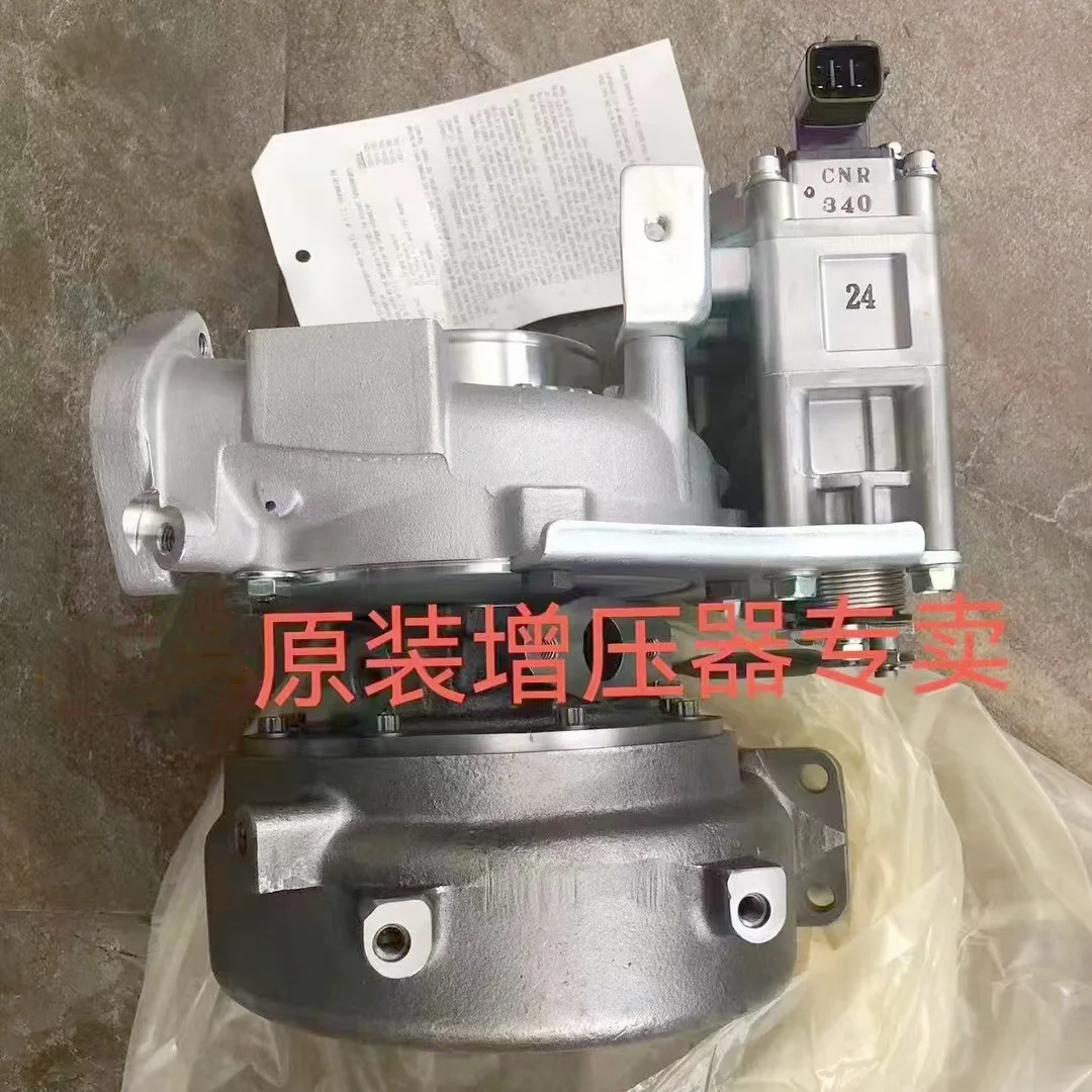Фото Турбокомпрессор двигателя Hino 789209-5012S 789209-0008 GTA3576KLNV Turbo для экскаватора SK200-10 SK250-10 SK350-10 №3