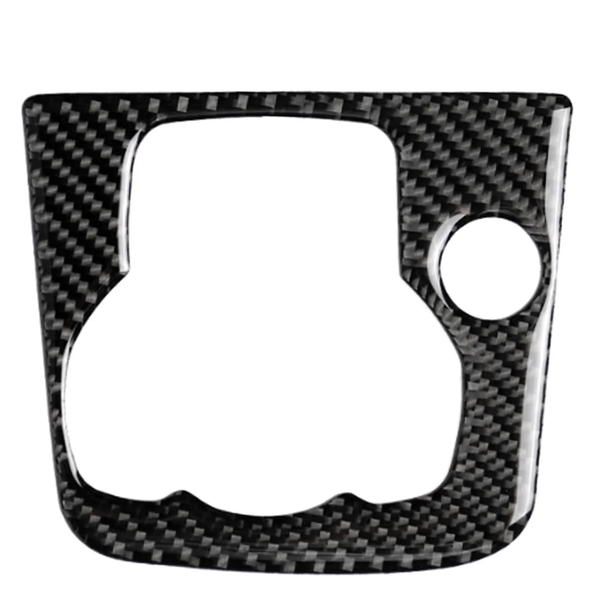 Автомобильная центральная консоль из углеродного волокна Мультимедийная панель