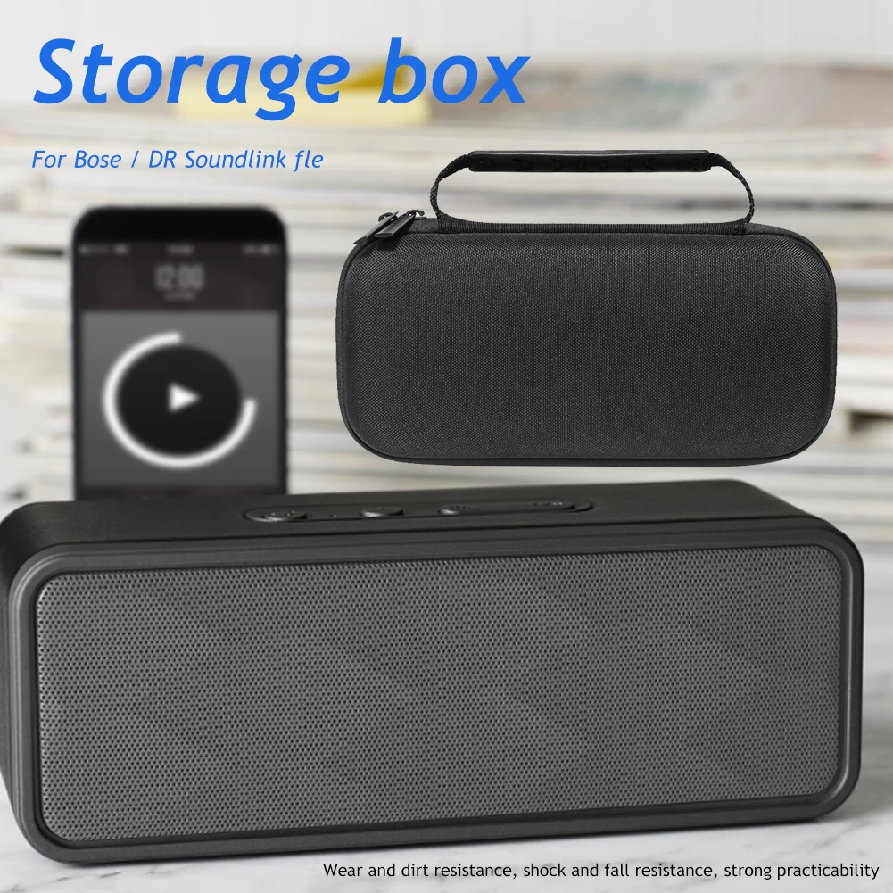 

VODOOL New Portable Protection Case for BOSE SoundLink Flex Shockproof Speaker Carrying Bag Pocket Audio Cable Carrying