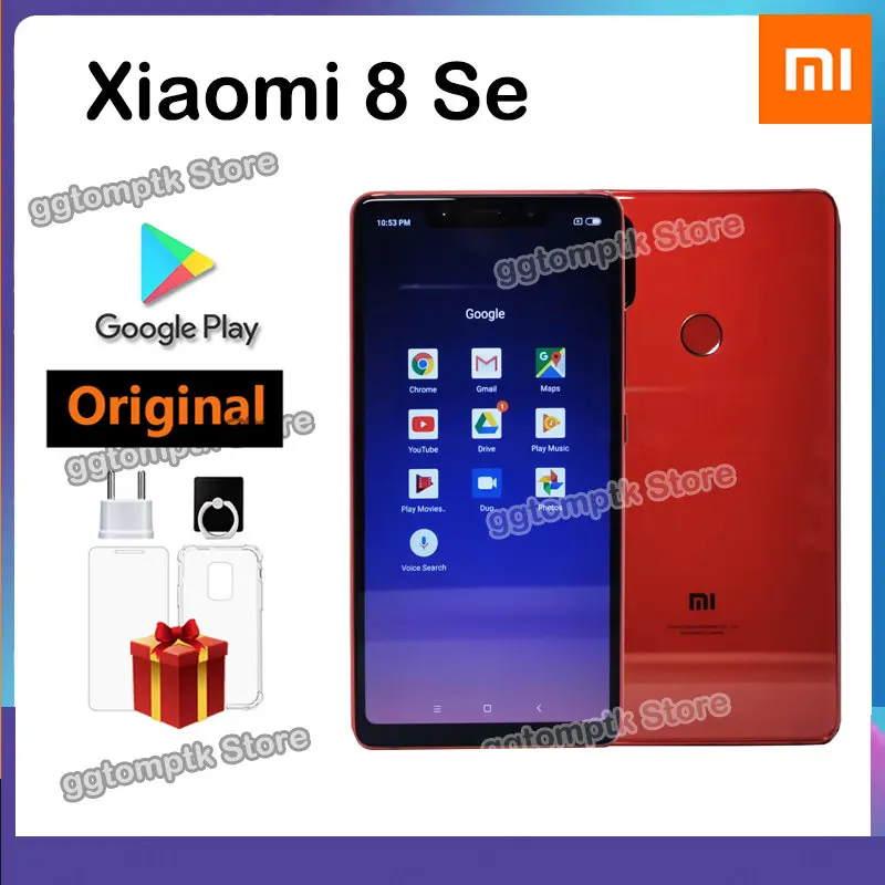 

Original Xiaomi Phone MI 8 SE Cellphone, Dual SIM Smartphone Snapdragon710 3120mAh Fast Charging 18W Android