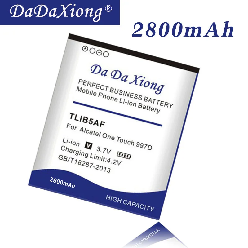 2800mAh TLiB5AF для Alcatel C5 OT5036 OT5036D OT-5036 OT-5036D TCL S800 S710 997D OT-997 OT997 5037 5037D аккумулятор 2800mAh TLiB5AF для Alcatel C5 OT5036 OT5036D OT-5036 OT-5036D TCL S800 S710 997D OT-997 OT997 5037 5037D аккумулятор