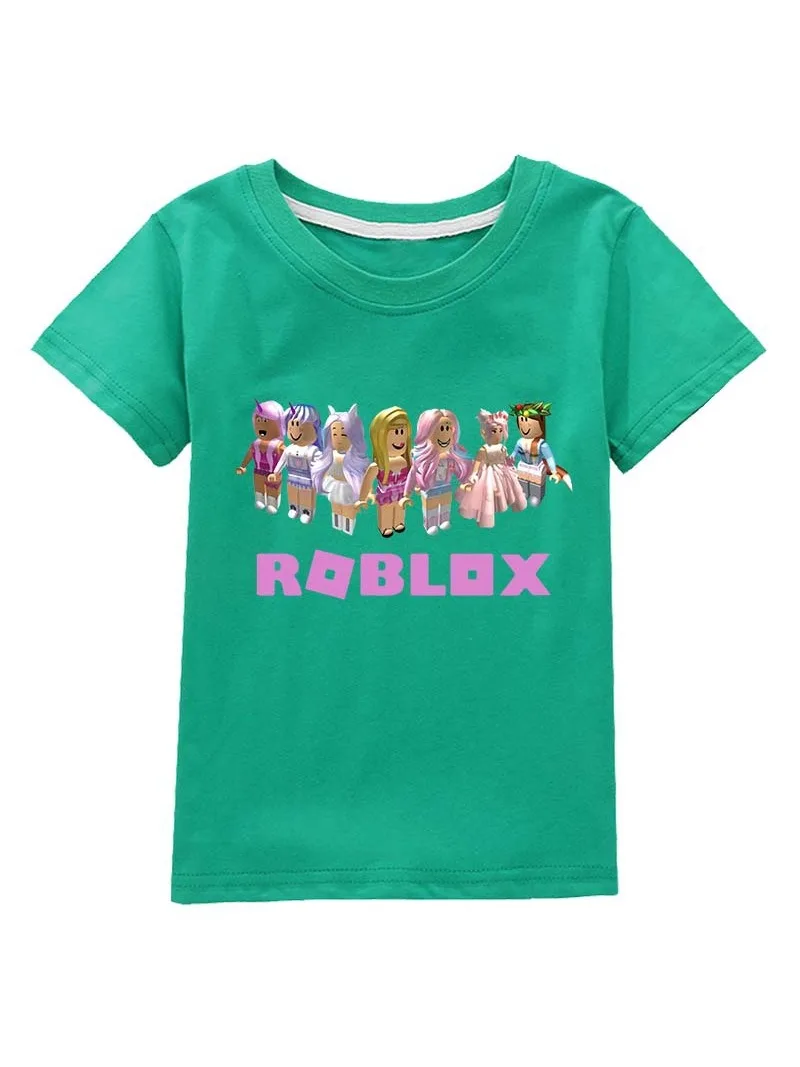 Camiseta infantil algodão roblox piggy - AliExpress