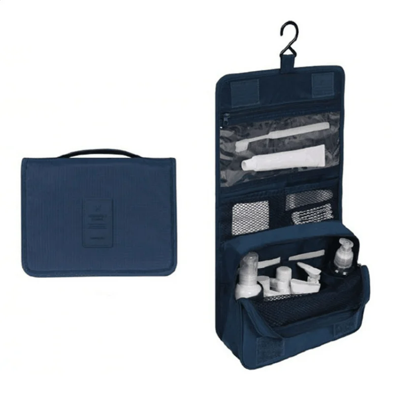 

Travel Hook Cosmetic Bag Women Makeup Bag Waterproof Toiletries Beauty Pouch Unisex Bathroom Neceser Make Up Storage Organizer