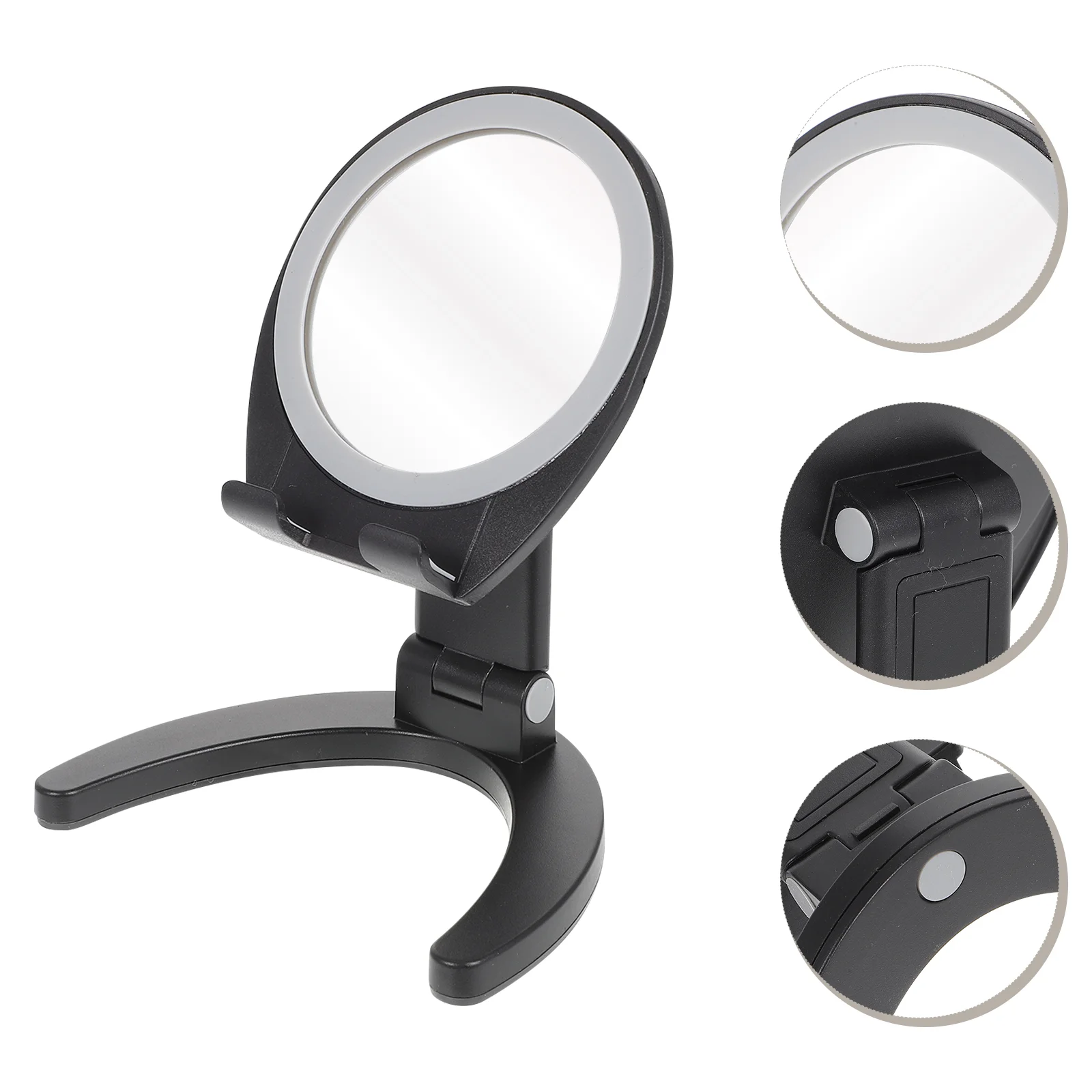 

Stand Bracket Cell Holder Mirror Homefoldable Angle Adjustable Folding Telescopic Mobilefor Support Travel Storage Rack Desk