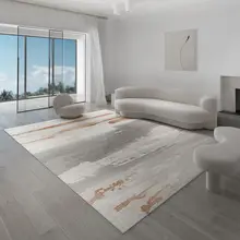 Carpets for Living Room Crystal Velvet Carpet Floor Mats Bedroom Living Room Sofa Rug Nordic Style 3D Floor Mat High Quality