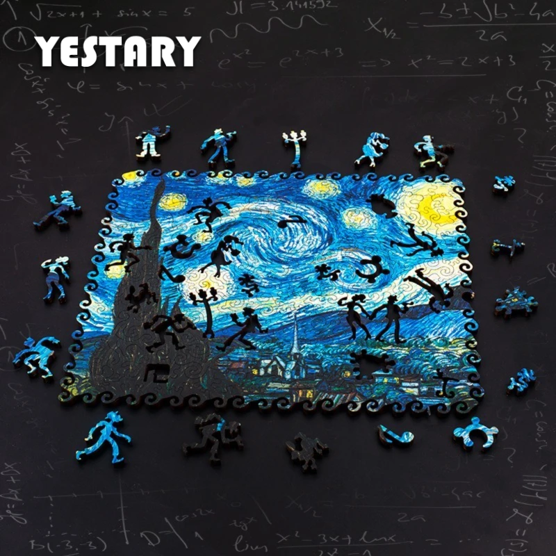 

Деревянная головоломка YESTARY, звёздное небо, неровности, искусственная головоломка, головоломка для мозга, головоломки, детская игрушка для взрослых и детей