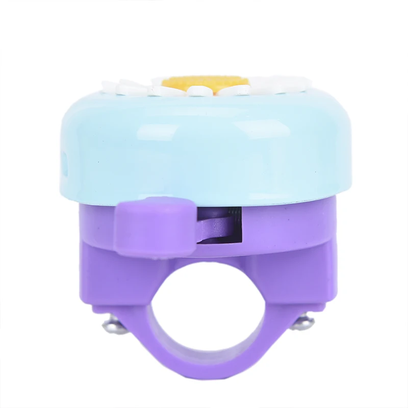 Детский велосипедный звонок цветок детское кольцо-сигнализация для руля