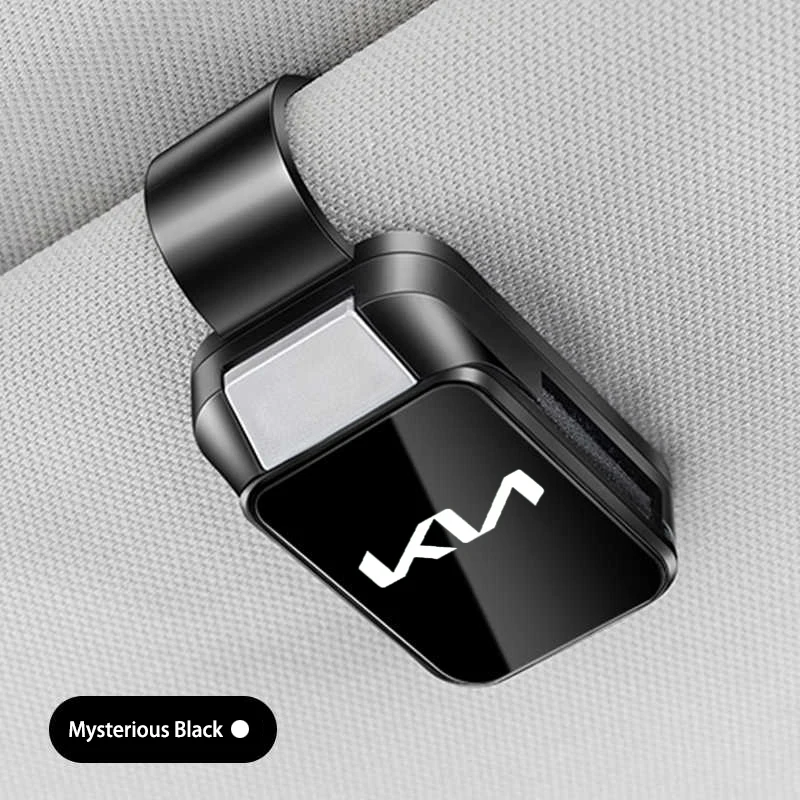 

Модный автомобильный держатель для очков, прочный, простая установка для Kia Rio Soul Forte KN 1, модные очки на солнцезащитный козырек