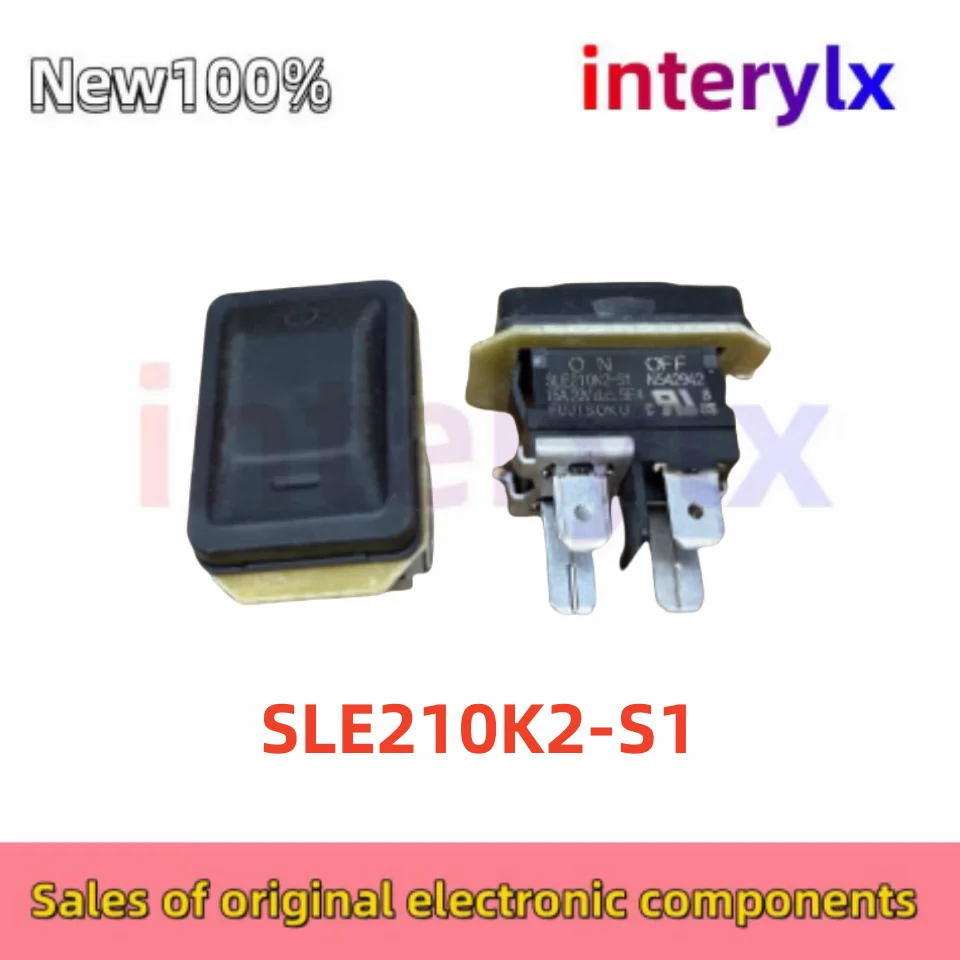 Фото 2-10 шт./лот FUJISOKU SLE210K2-S1 SLE210K2S1 переключатель лодки электрическая дрель вторая шестерня четырехногий кулисный тумблер переключатель лодка №1
