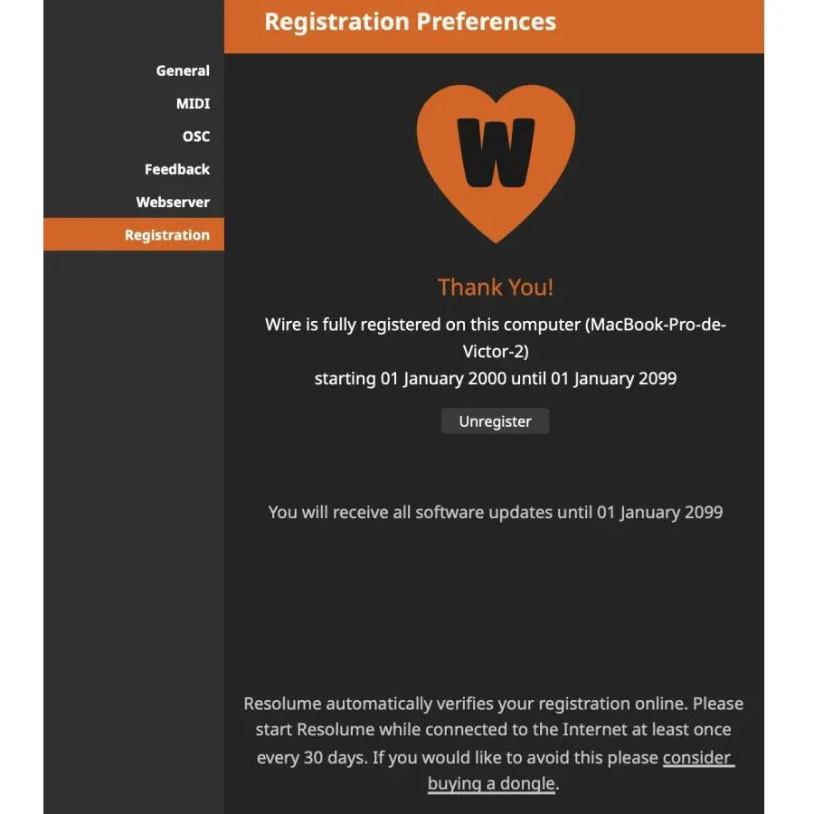 Фото Программное обеспечение DJ Lighting Lifetime License Resolume Arena 7.22.9 Поддержка программного обеспечения Win/Mac RT Stage №2