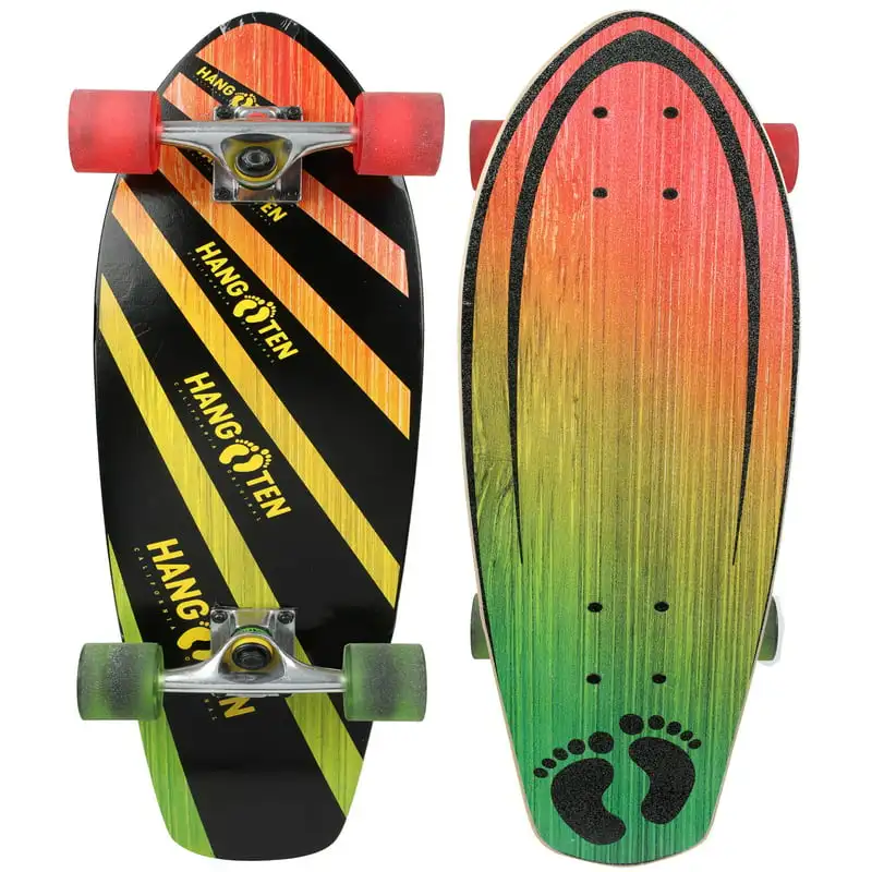 

Inch Rasta Complete Cruiser Skateboard, For , Ages 5+
