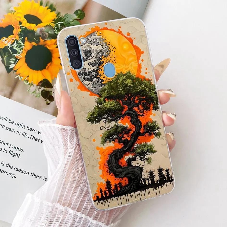 Фото Чехол для Samsung Galaxy A11 SM-A115F, мягкий силиконовый чехол с надписью Crown Letters для Samsung M11 SM-M115F, защитная задняя крышка для камеры №4