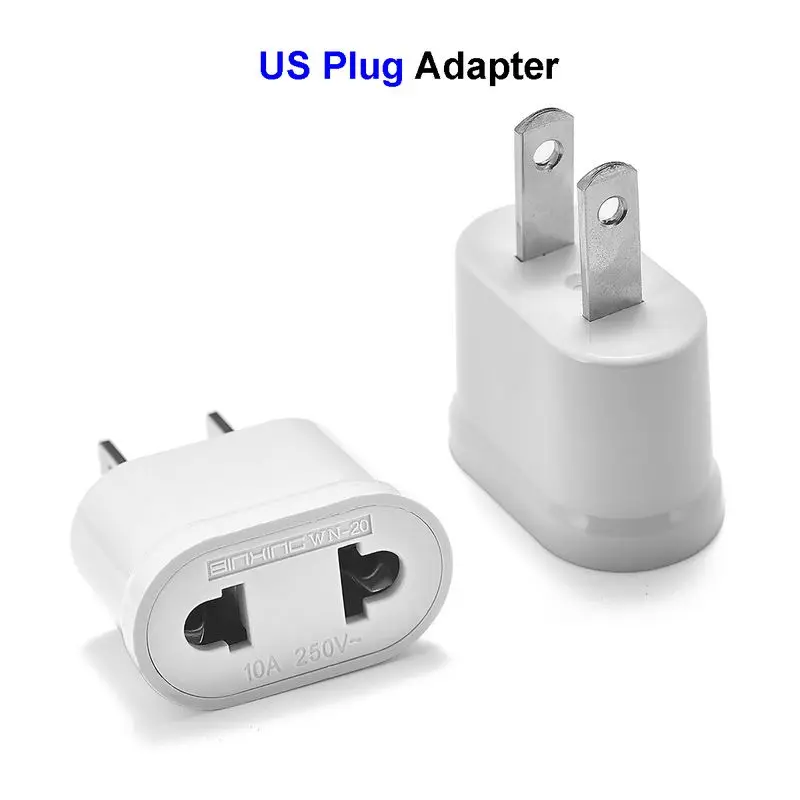 US/EU/AU Power Plug Adapter European Socket EU To US Plug Adapter Electric Charger Socket Japan China Americana AC Converter