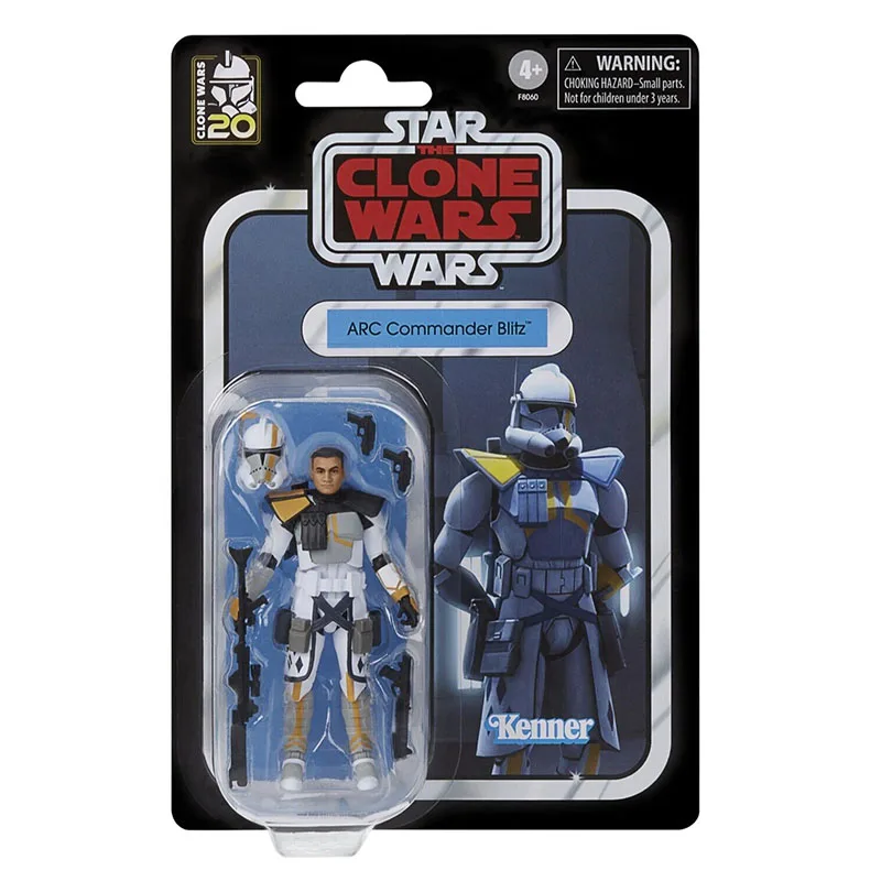 

[В наличии] Звездные войны винтажная коллекция The Clone Wars ARC Commander Blitz, коллекционная фигурка, коллекционная игрушка, 3,75 дюйма