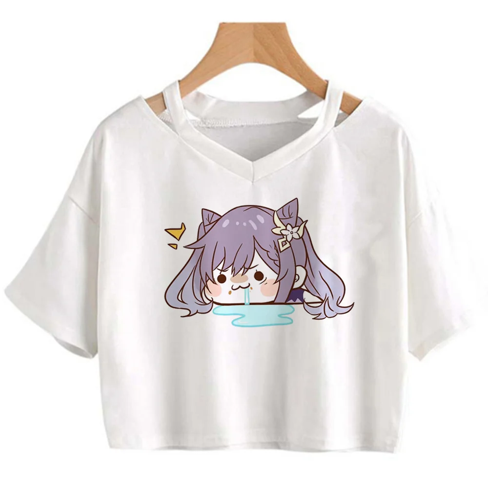 

УКОРОЧЕННЫЙ ТОП Genshin Impact Camis, готический топ с графическим рисунком, Женский винтажный укороченный топ сказочного фасона 1920-х годов