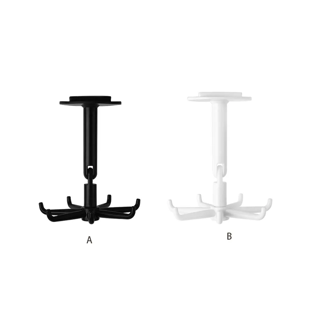 Регулируемая вращающаяся стойка для хранения самоклеящаяся подвесная