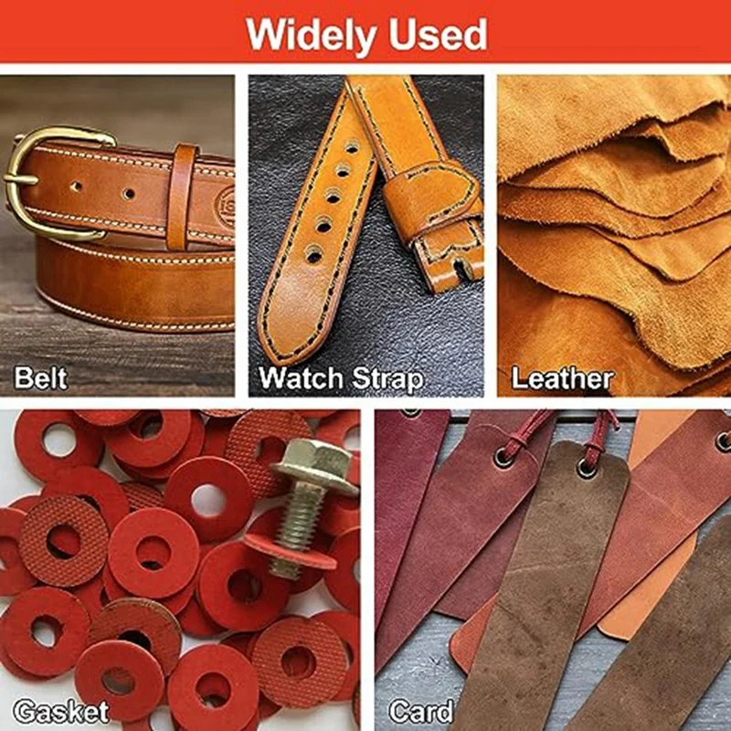 12 шт. Пробойники для кожи 1/8-3/48 дюйма (3-19 мм)