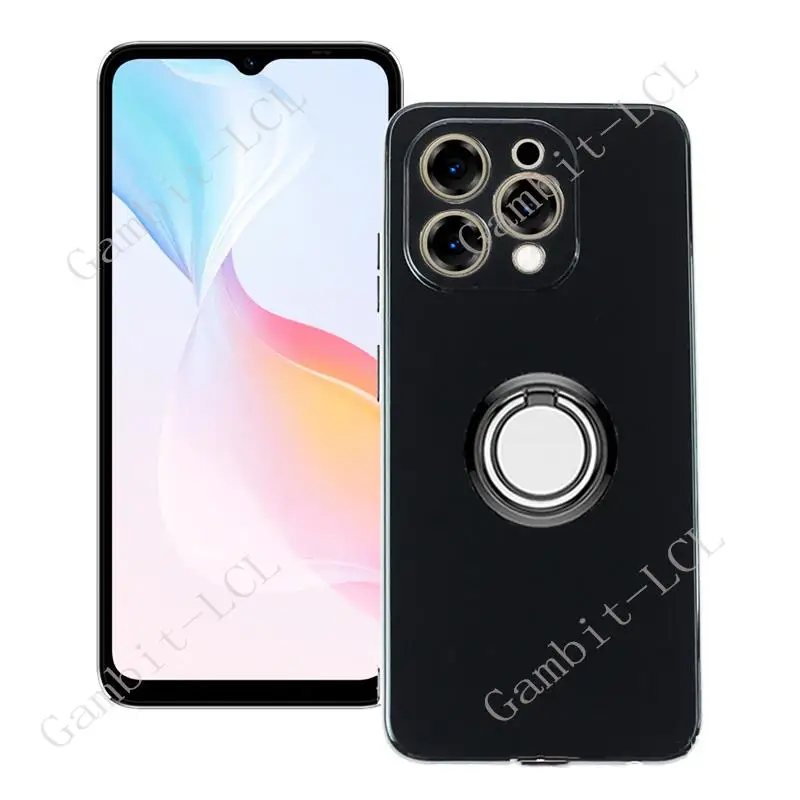 Для Doogee N55 Plus Pro N55Pro DoogeeN55 2024 чехол для телефона с кольцом-держателем из мягкого