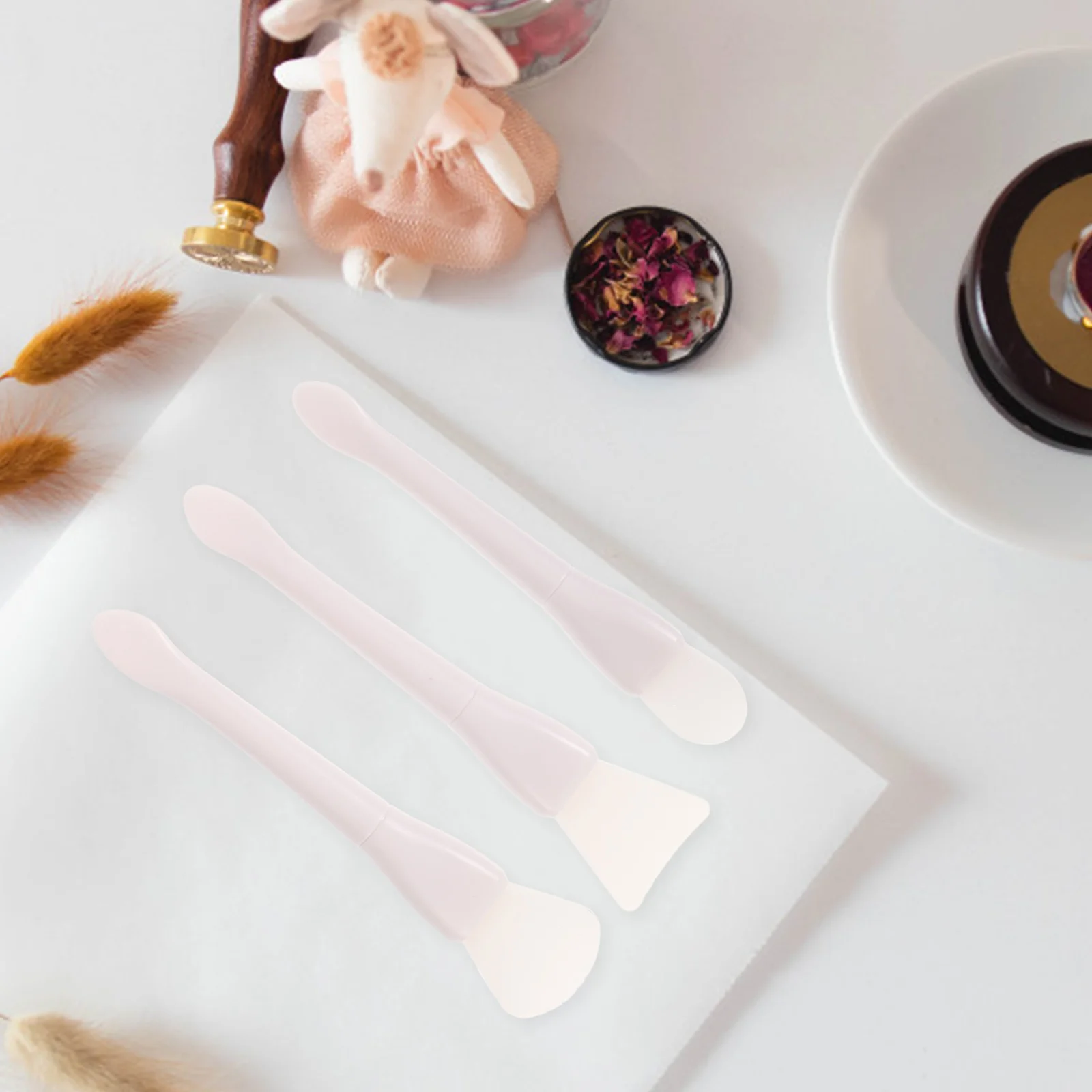 3 шт. силиконовые шпатели для чистки частиц воска