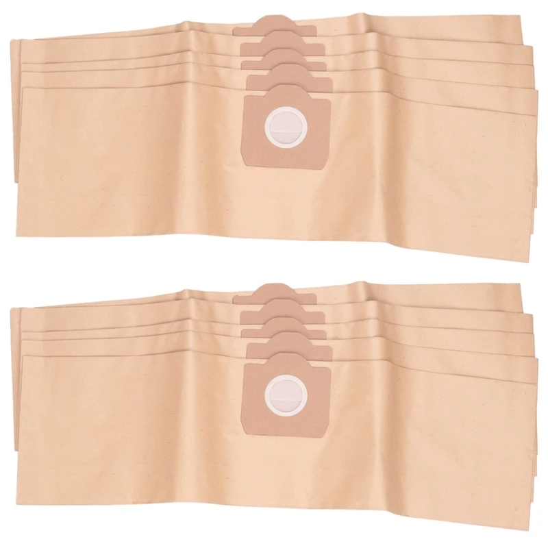 

20Pcs Dust Bags For Vacuum Cleaner For Karcher Wd3 Wd3300 Wd3.500P Mv3 Wd3200 Se4001 Se4002 6.959-130 6.904-051