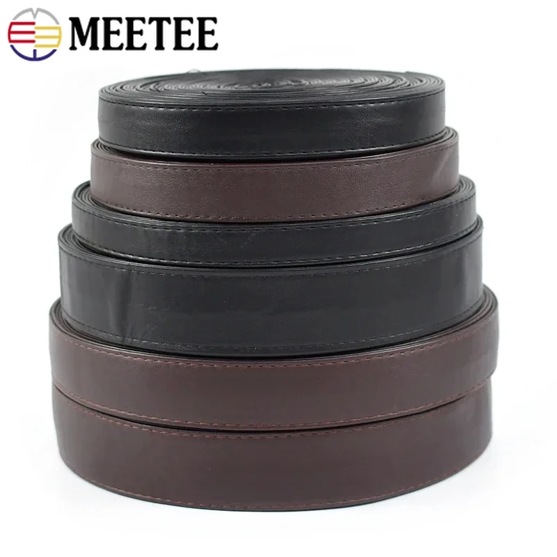 5/10 м Meetee 10-30 мм шнуры из искусственной кожи лента ремень для сумки одежда лямки