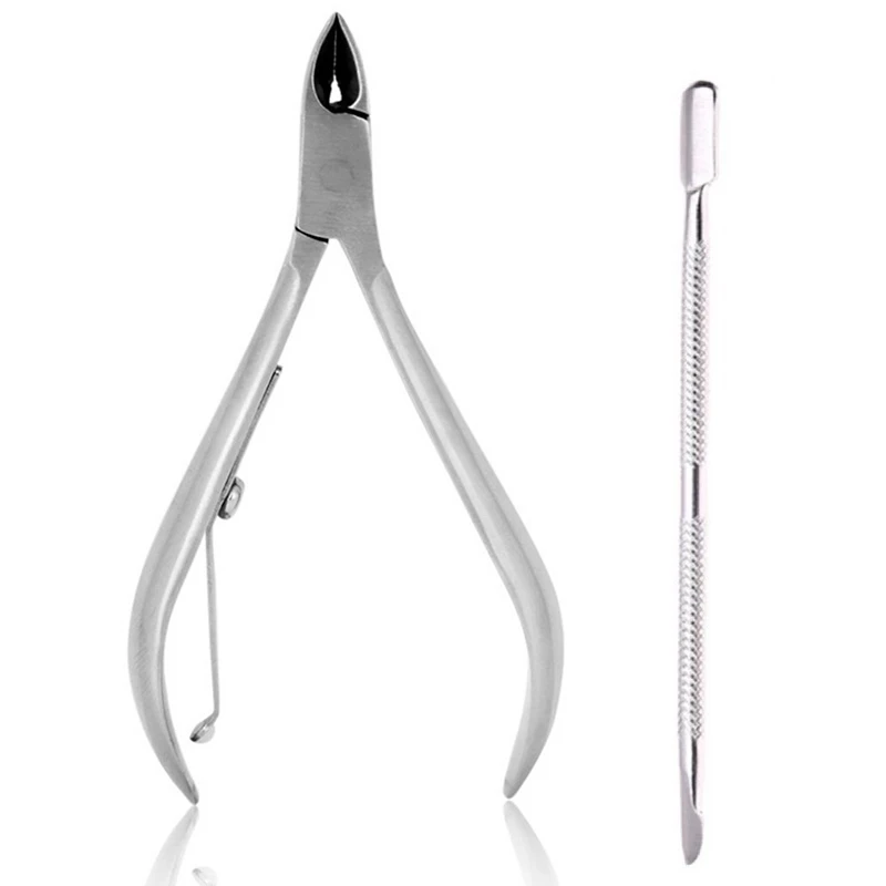

1 шт., щипцы для удаления кутикулы из нержавеющей стали, 12 см