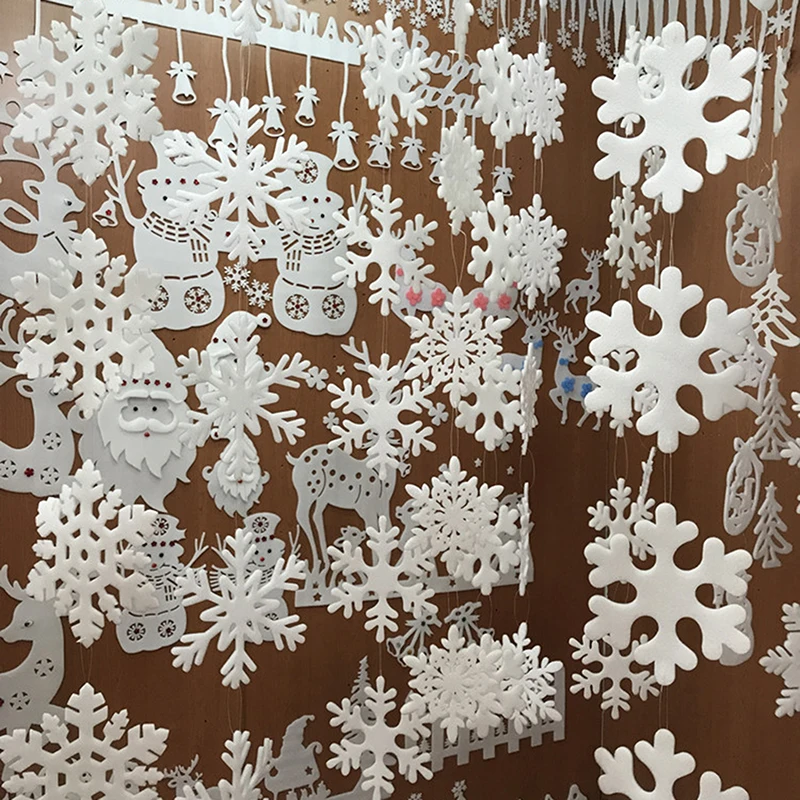 

Christmas Snowflake Copos De Nieve Navidad Sneeuwvlok Sneeuwvlok Frozen Party Winter Decoration Navidad Reine Des Neiges Snow