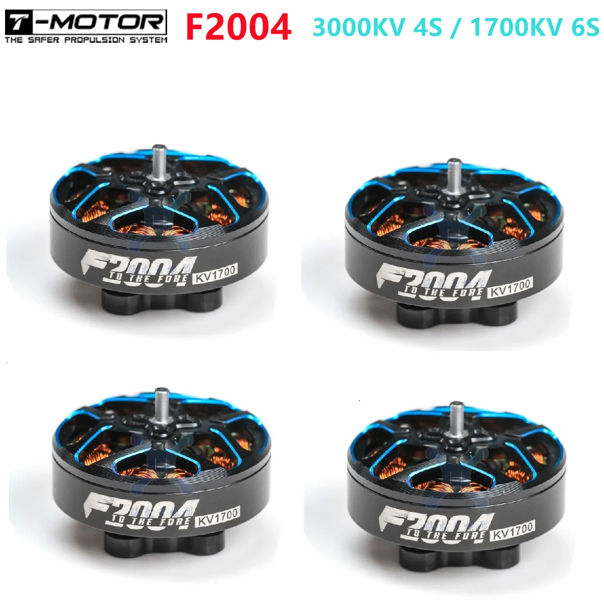Новинка, модель T-MOTOR F2004, кв, 4S 1700 кв, 6S, бесщеточный двигатель для радиоуправляемых гоночных FPV-квадрокоптеров, 3 дюйма, Cinewhoop, 4-дюймовая зубочистка, 5-дюймовые дроны дальнего действия