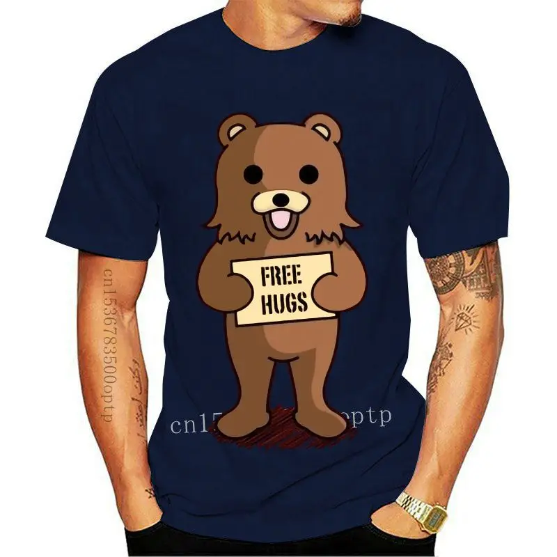 Man Clothing New Free Hugs T-Shirt Fashion T-shirt For Men