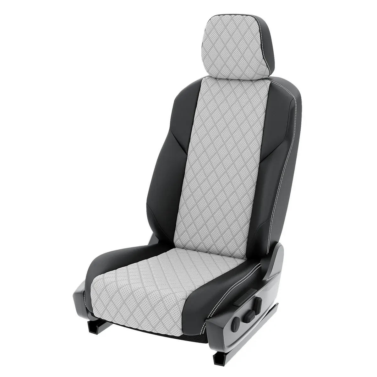 Чехлы на Mitsubishi L200 рестайлинг 4 2013-2015 ClickAuto