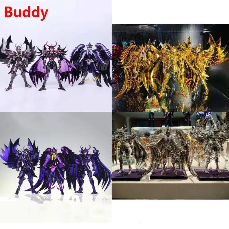 В наличии CS Модель Saint Seiya EX Wyvern Rhadamanthys Griffon Minos Garuda Aiacos Knights of The Zodiac Аниме Фигурка
