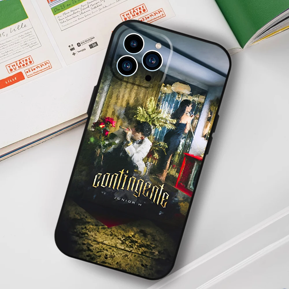 Чехол для телефона Junior H Sad boyz 4 life II iPhone 12 11 13 14 15 16 Max Pro Plus черный мягкий силиконовый