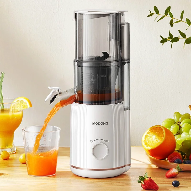 

Portable Blender Large Caliber Slag Juice Separation Fruit Vegetable Screw Cold PressHome Automatic Squeezer Celery Juicer 220V