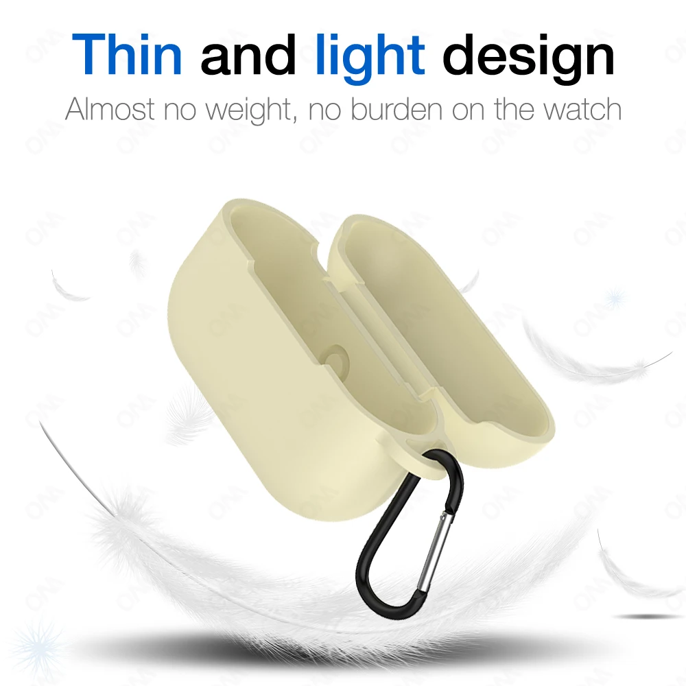 Силиконовый чехол для Apple Airpods Pro 2 беспроводной зарядки наушников Air Pods 2022