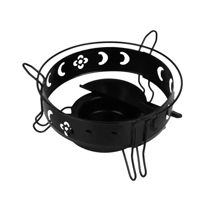 

Single Burner Stove Portable Spirit Stove Cooker Black Cooking Utensil With Adjustable Flame For Outdoor Backpacking Picnics