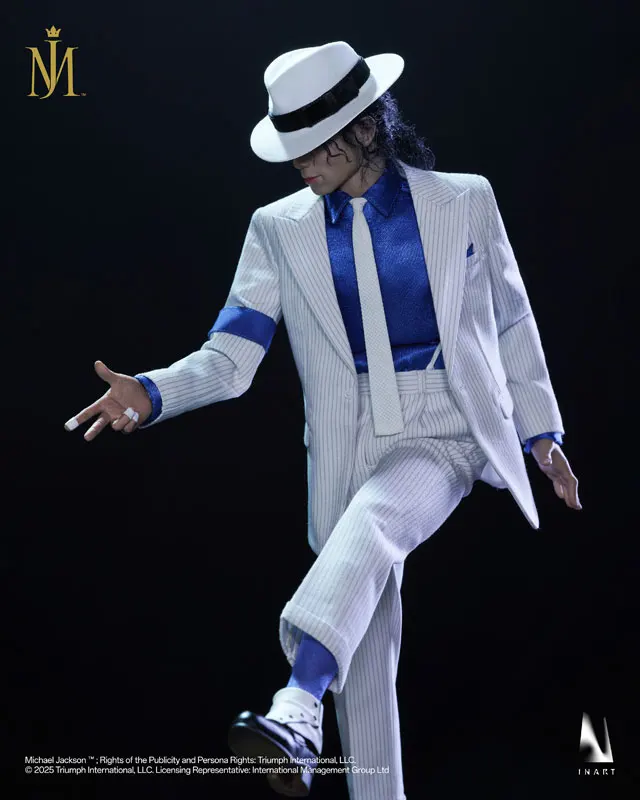 Фото 100% оригинальная коробка Inart A022 Michael Jackson MJ Smooth Criminal 1/6 в наличии, аниме-фигурки, модели игрушек, подарки №5