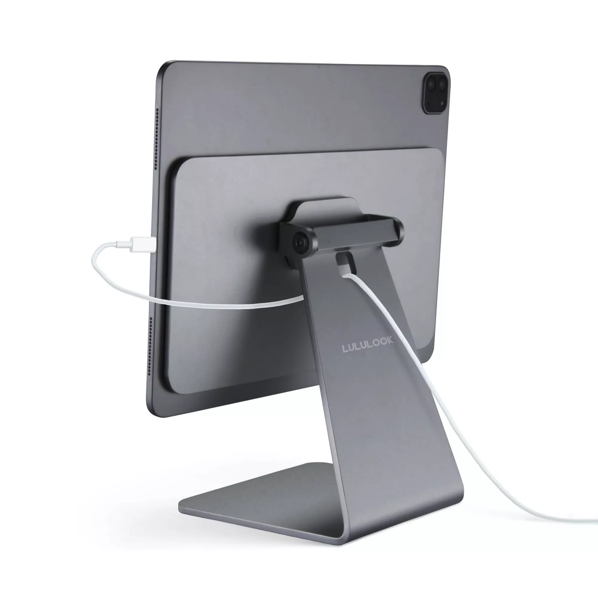 

NEW2023 New Desktop Holder Tablet Stand For 11 12.9 inch iPad Pro Air 5 Aluminium Stand 360 Degree Rotation Magnet Bracket