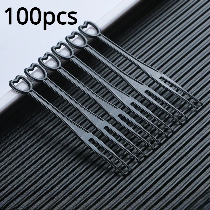 

Одноразовые пластиковые вилки в форме сердца