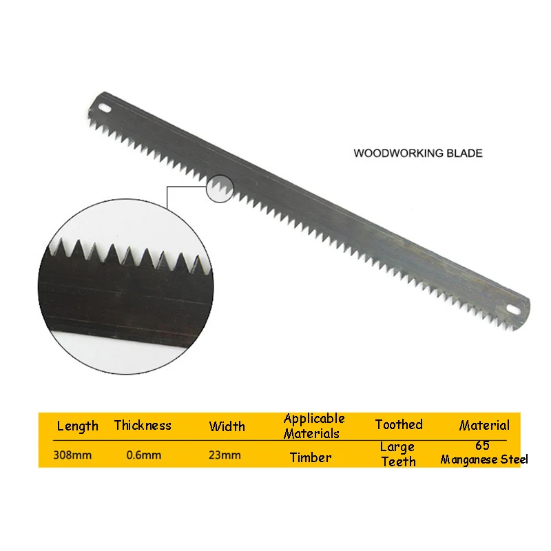 

Пильное полотно из высокоуглеродистой стали 300 мм