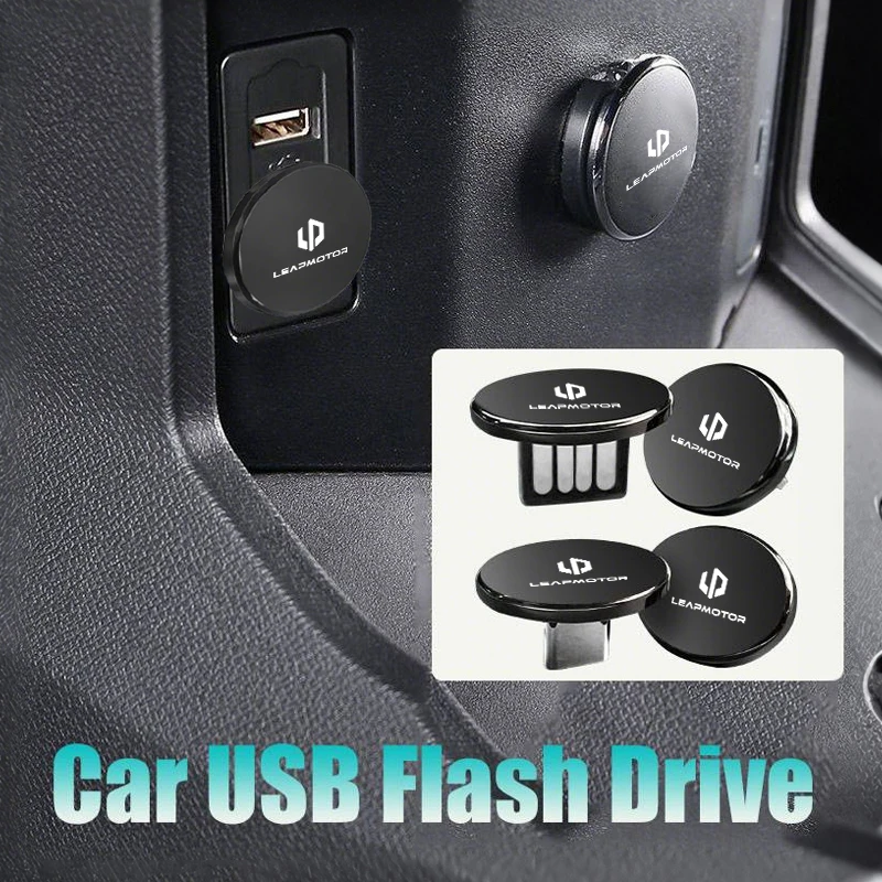Фото Автомобильный USB-накопитель типа C, флэш-накопитель для Leapmotor Leap Motor C01 C10 B10 C11 T03 S01 C11 Reev 2022 2023 2021 №2