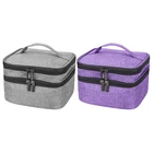 2021 новая сумка для хранения эфирного масла, двухслойная вместительная Портативная сумка для хранения лака для ногтей, коробка для хранения, сумка-Органайзер