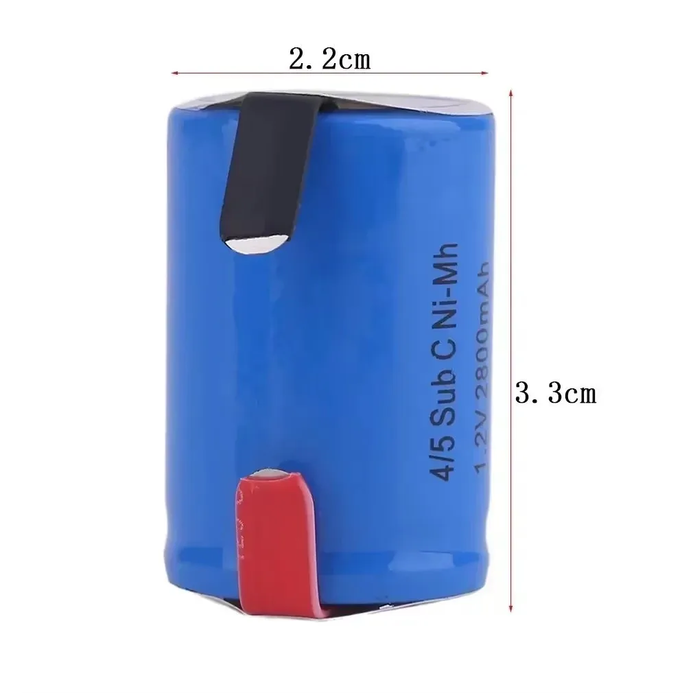 Новая высококачественная литиевая батарея 4/5SC SC Sub C Li Po 1 2 В 2800 мАч NiMH